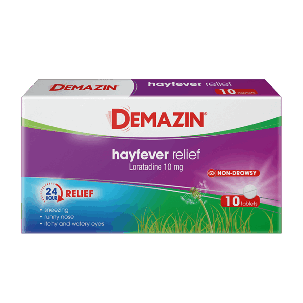 Demazin Hayfever Relief Tablets 10s