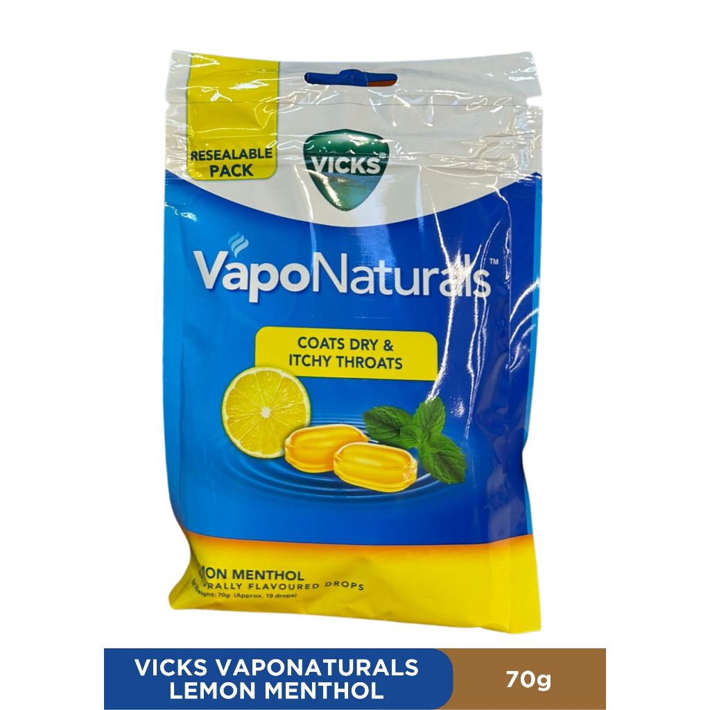 VICKS VapoNaturals Lemon Menthol 19s