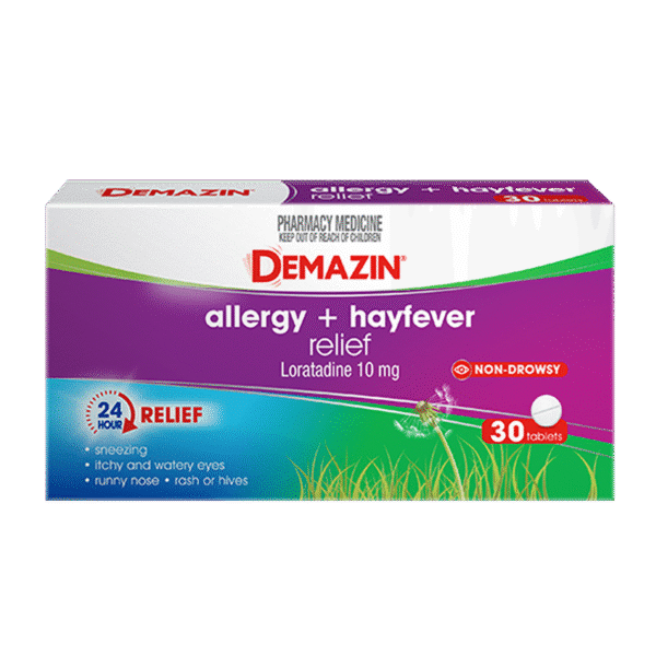 Demazin Allergy + Hayfever Tablets 30s