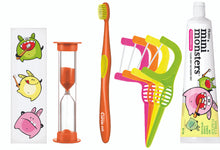 Load image into Gallery viewer, PIKSTERS Mini Monsters Oral Care Kit