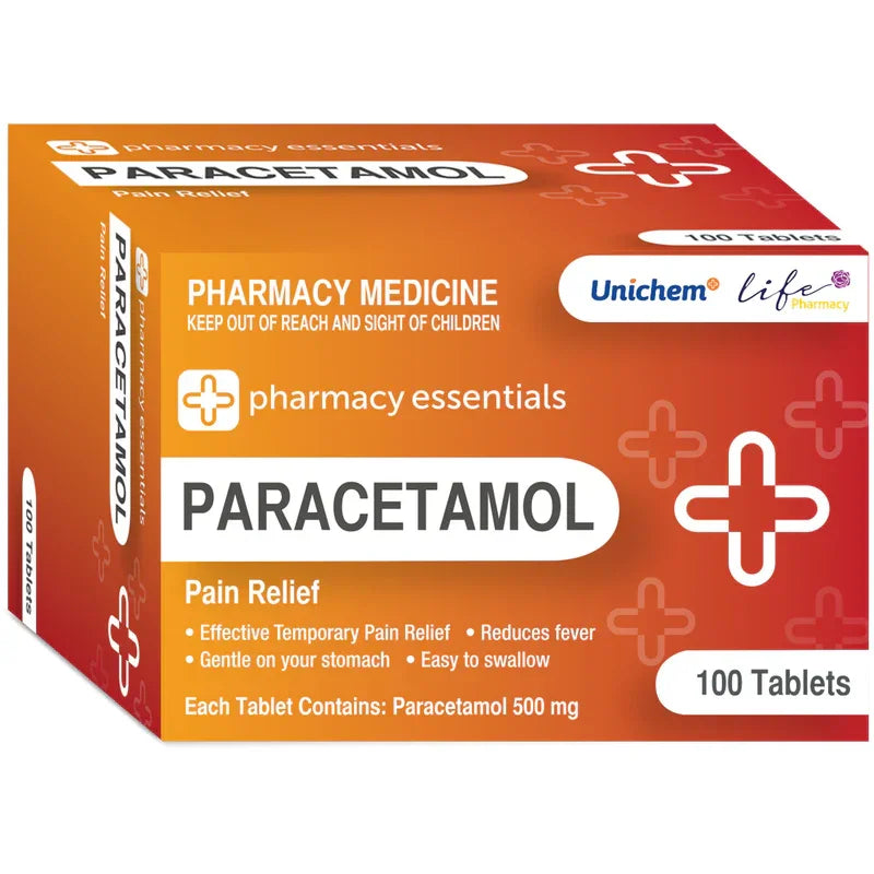 Pharmacy Essentials Paracetamol 500mg Tablets 100s
