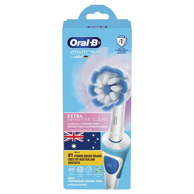 Oral B Vitality Plus Toothbrush Extra Sensitive