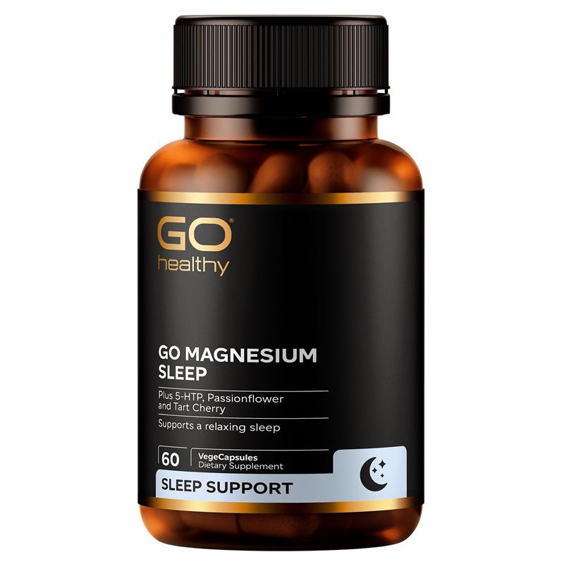 Go Healthy Go Magnesium Sleep VegeCapsules 60s