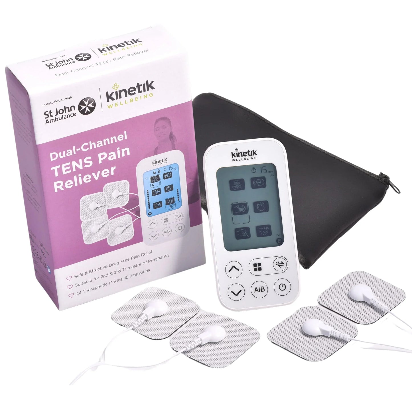 Kinetik Wellbeing Dual Channel TENS Machine