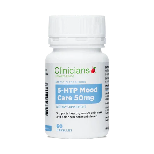 Clinicians 5-HTP Mood Care 50mg 60 caps