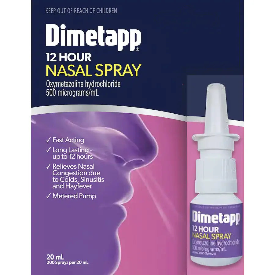 DIMETAPP 12Hr Nasal Spray 20ml