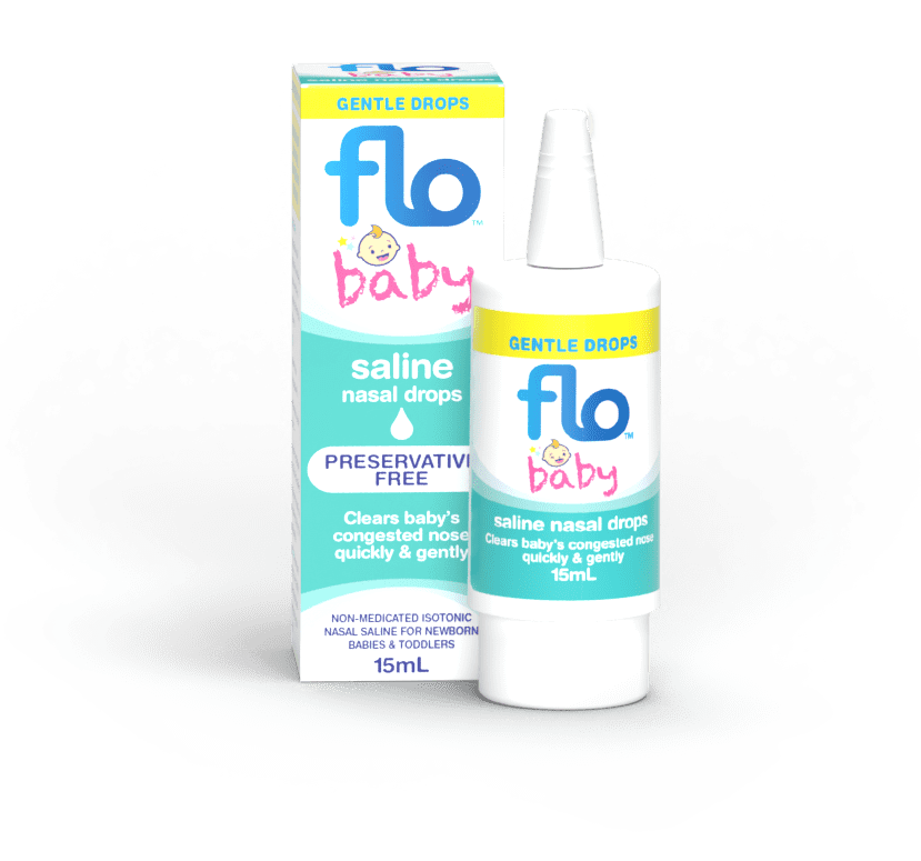 Flo Baby Saline Nasal Drops 15ml