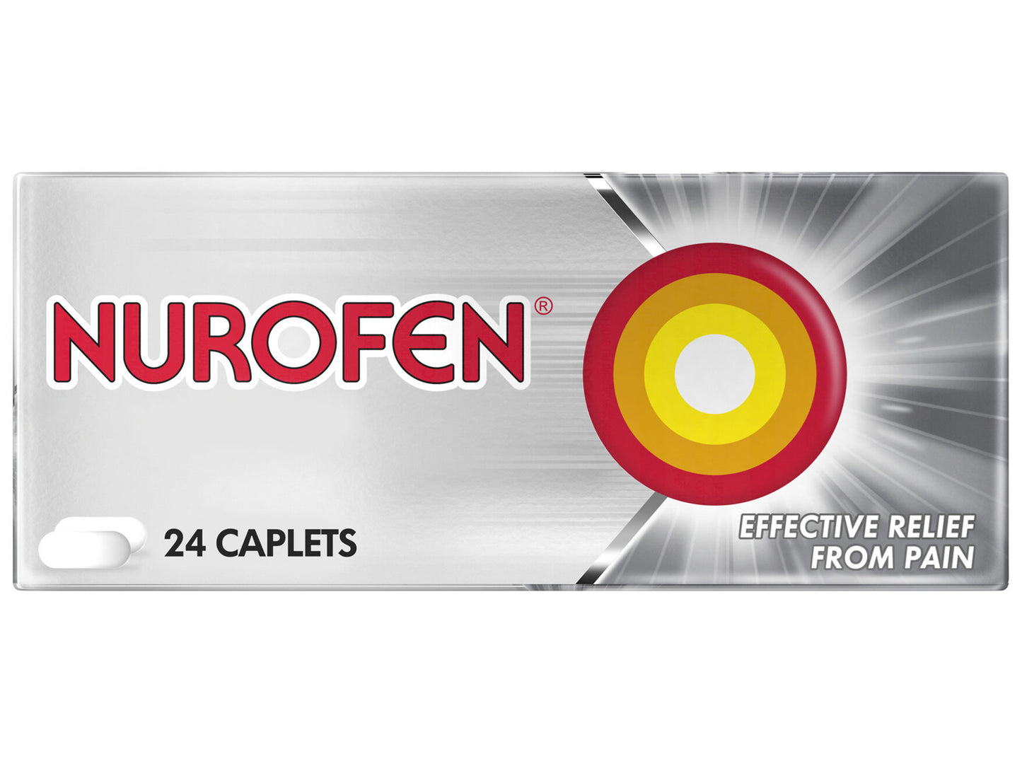 Nurofen Ibuprofen 200mg Caplets – Pain & Fever Relief | 24 Caplets