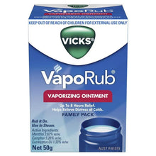 Load image into Gallery viewer, Vicks VapoRub Vaporizing Ointment Family Pack 50 g - Corner Pharmacy