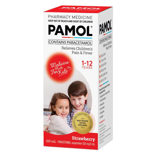 PAMOL All Ages Strawberry 100ml