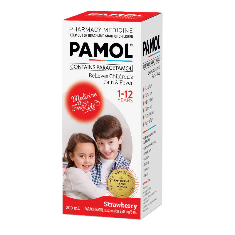 PAMOL All Ages Strawberry 200ml