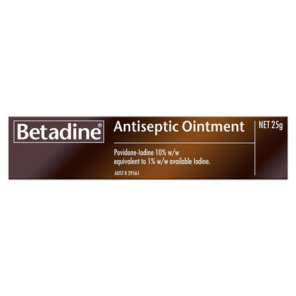 Betadine Antiseptic Ointment 25g – Skin Infection Treatment