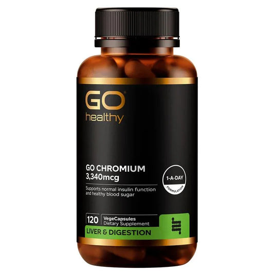 GO Chromium 3340mcg 120 Vcaps
