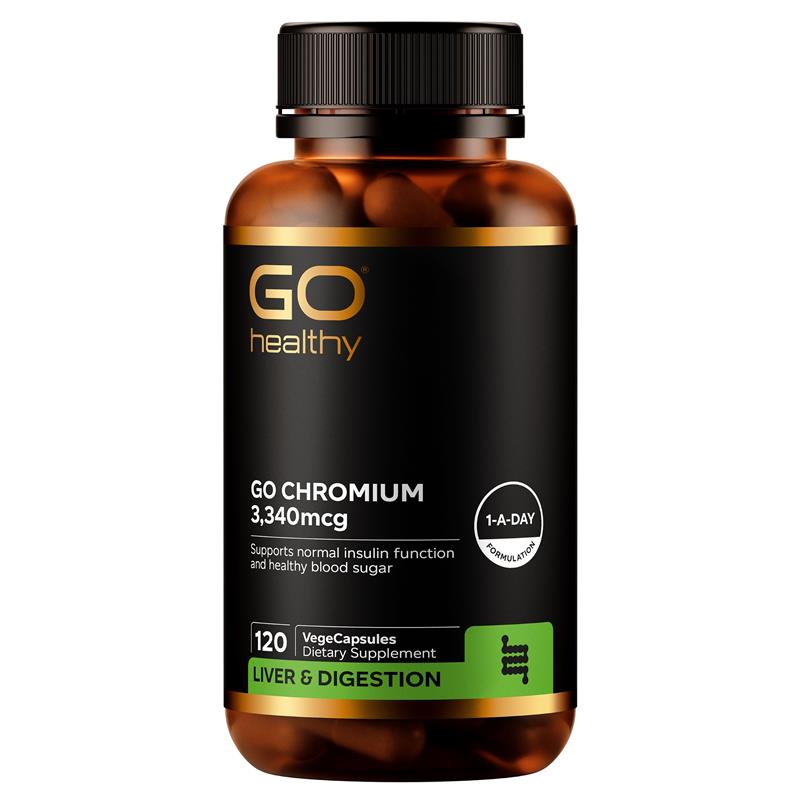 GO Chromium 3340mcg 120 Vcaps