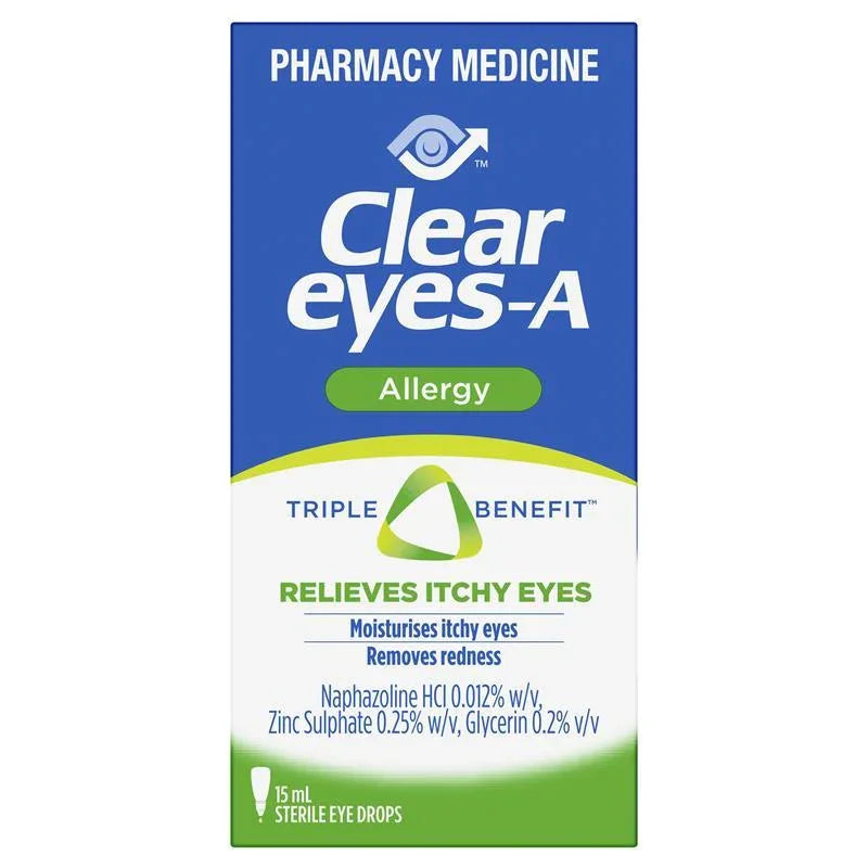 CLEAR Eyes Allergy Eye Drops 15ml