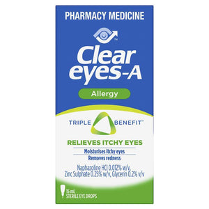 CLEAR Eyes Allergy Eye Drops 15ml