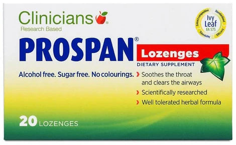 CLINIC. Prospan Lozenges 20pk