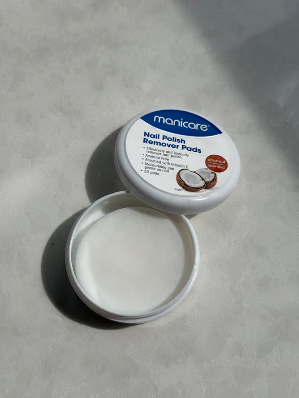 MANICARE Nail Polish Remover Pads Coconut 32