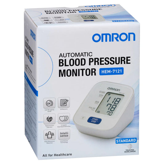 Omron Automatic Blood Pressure Monitor HEM-7121 | Upper Arm