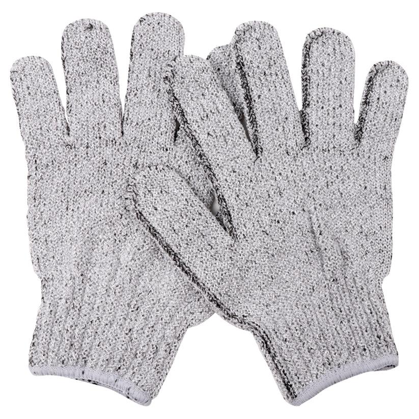 M'CARE 25508 Charcoal Exfoliating Gloves