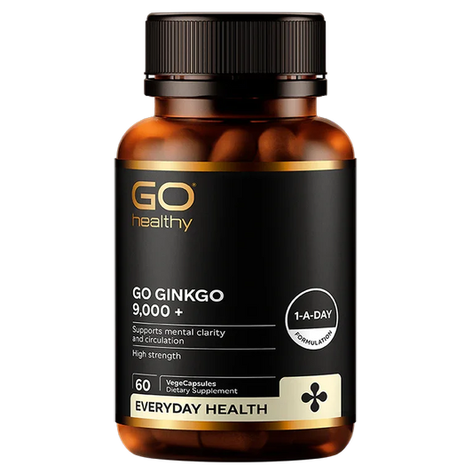 GO Healthy Ginkgo 9000 Plus 60 Vegecaps