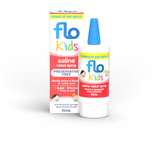 Flo Kids Saline Nasal Spray 15ml