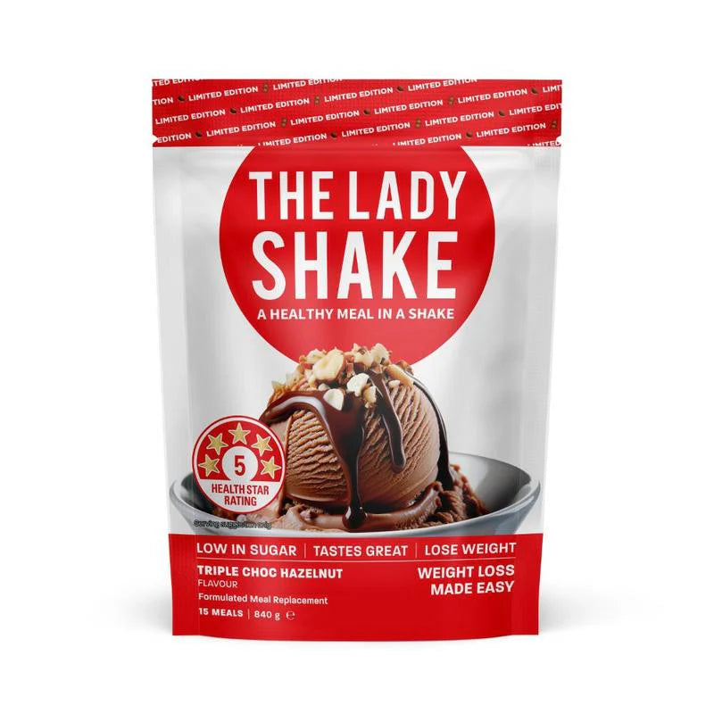 THE LADY Shake Tpl Choc Hazelnut 840g