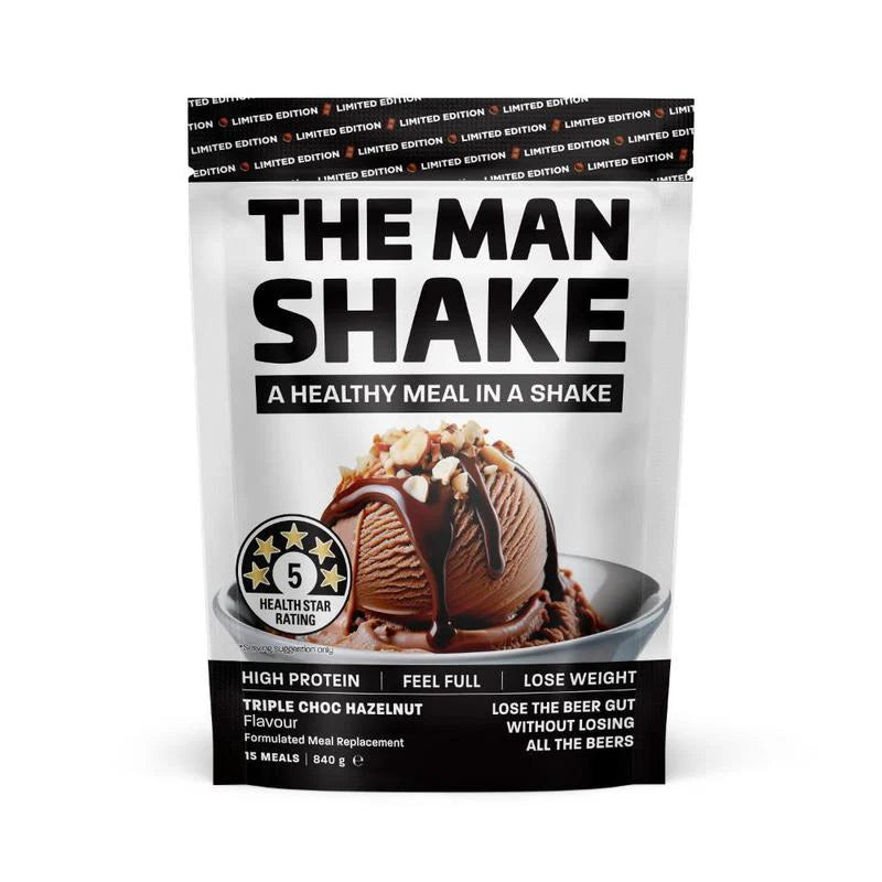 THE MAN Shake Tpl Choc Hazelnut 840g