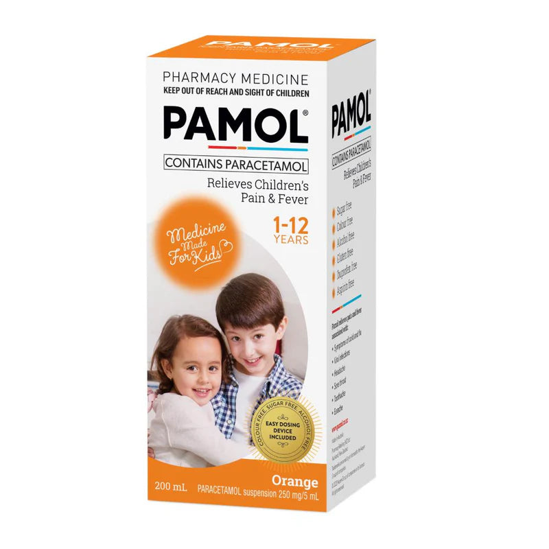 PAMOL All Ages Orange 200ml