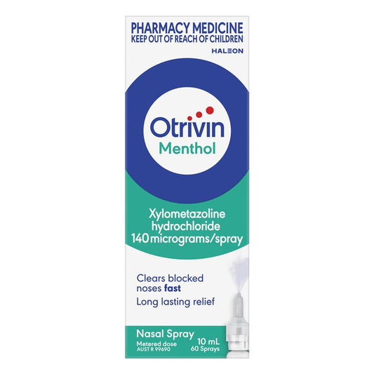 OTRIVIN Adult Menthol Nasal Spray 10ml