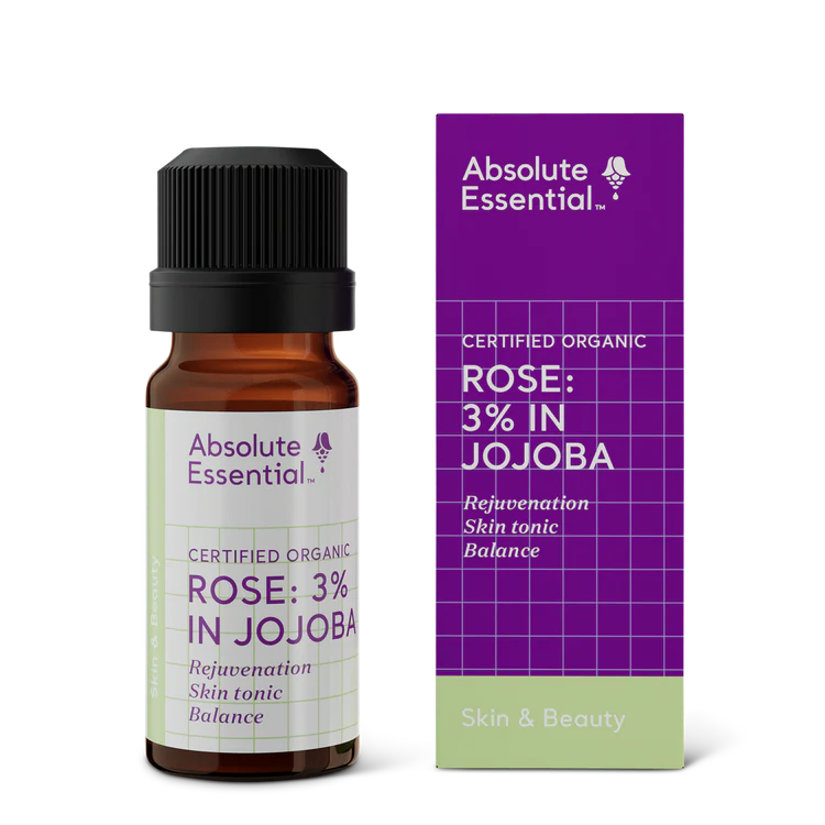 Rose 3% (Organic) in Jojoba 10 ml