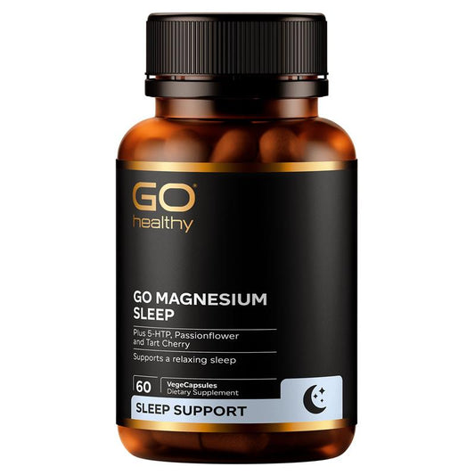 Go Healthy Go Magnesium Sleep VegeCapsules 60s