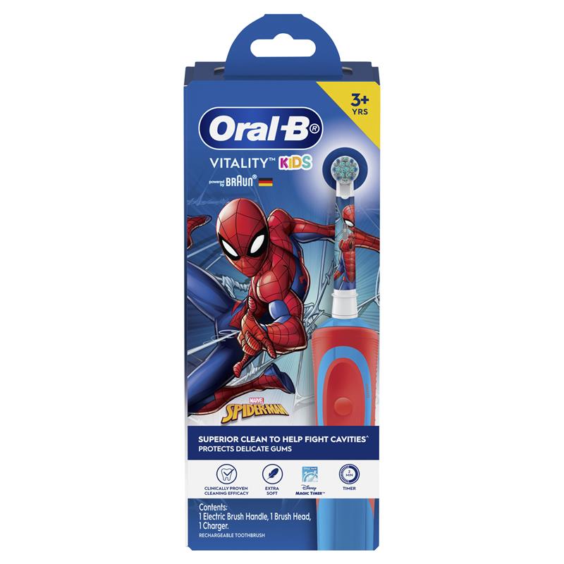 Oral B Vitality Kids Toothbrush Spiderman