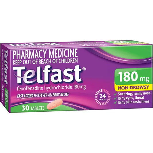 TELFAST Tablets 180mg 30s
