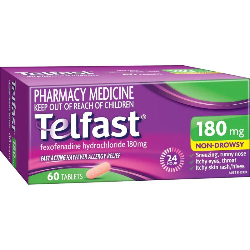 TELFAST Tablets 180mg 60s