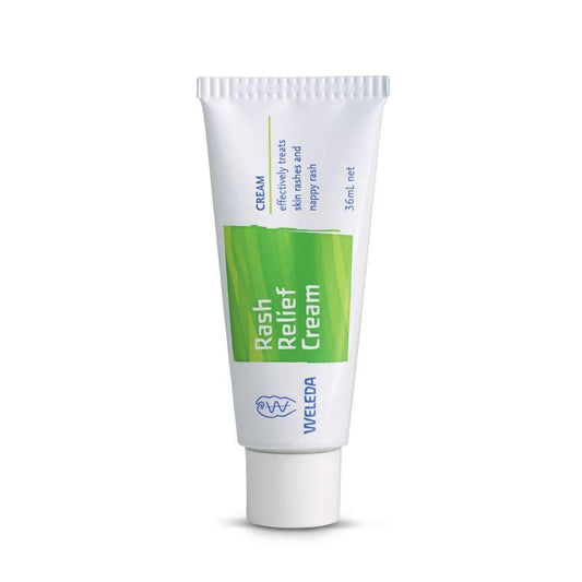 Weleda Rash Relief Cream | Calendula, Zinc & Chamomile | Natural Nappy Rash Treatment | 36ml