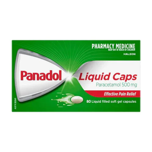 Panadol Liquid Caps 80s- Corner Pharmacy