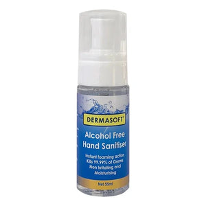 DERMASOFT H/Sanitiser Alc. Free 55ml