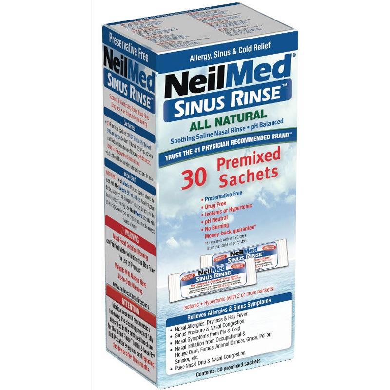 NEILMED Sinus Rinse 30 PreMix Sachets