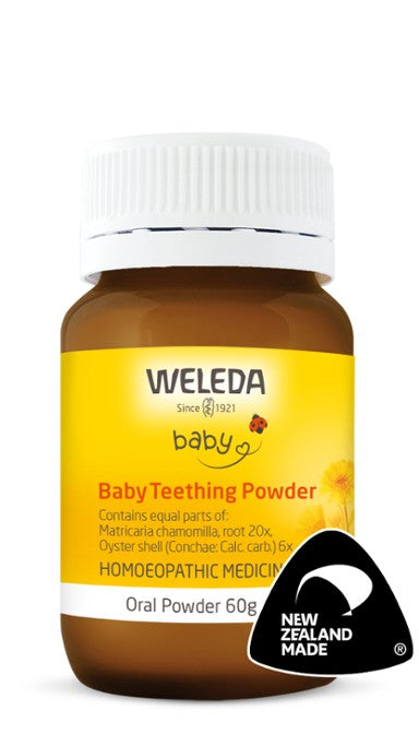 Weleda Baby Teething Powder Oral Powder 60g