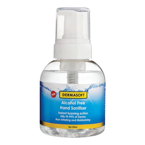 DERMASOFT Hand Sanitiser Alcohol Free 350ml