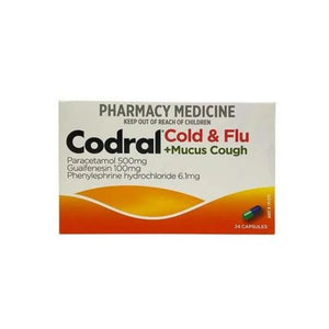 CODRAL Cold & Flu +Mucus Cough 24s