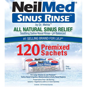 NEILMED Sinus Rinse 120 PreMix Sachets