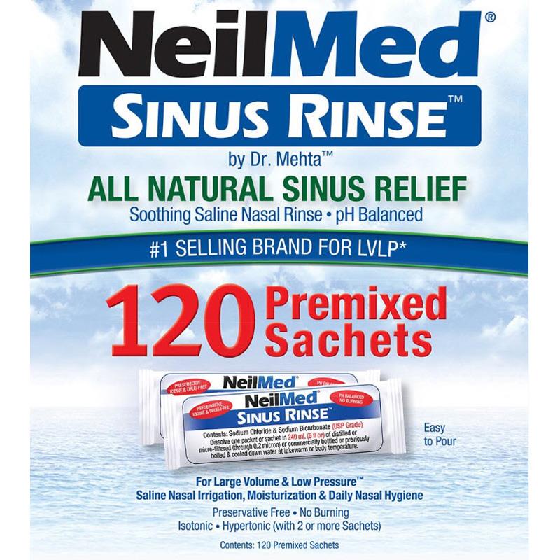 NEILMED Sinus Rinse 120 PreMix Sachets