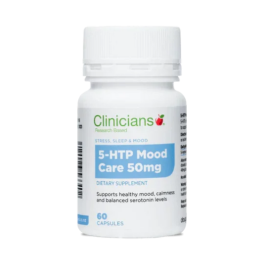 Clinicians 5-HTP Mood Care 50mg 60 caps