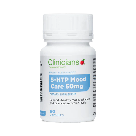 Clinicians 5-HTP Mood Care 50mg 60 caps