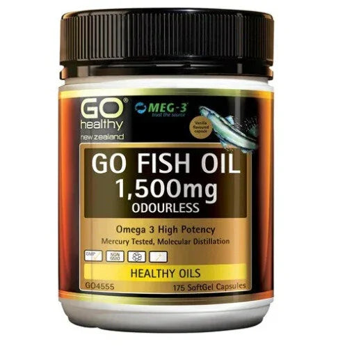 GO Fish Oil 1500mg 175 Caps
