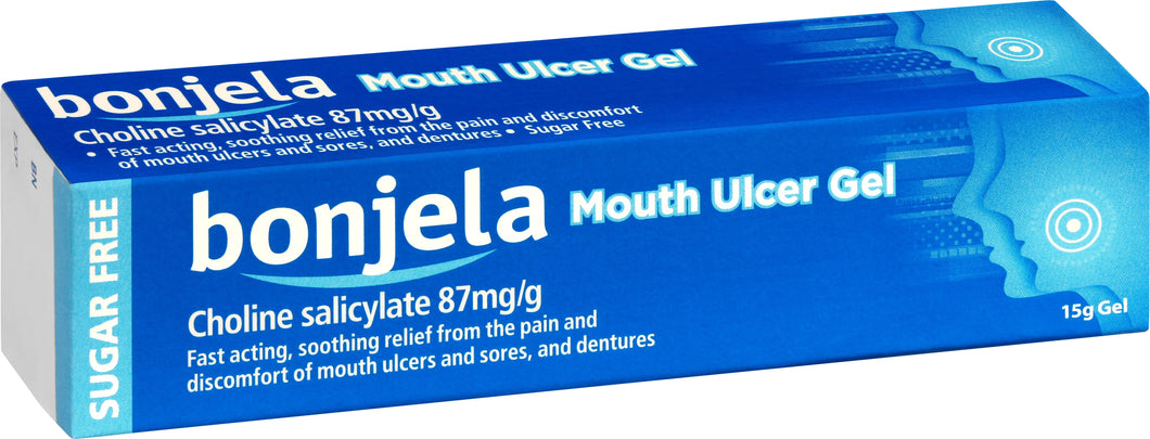 BONJELA Analgesic Mouth Ulcer Gel 15g Corner Pharmacy Auckland New BONJELA Analgesic Mouth Ulcer Gel 15g Corner Pharmacy Auckland New