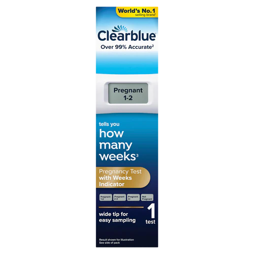 Clearblue Digital Pregnancy Test | With Weeks Indicator