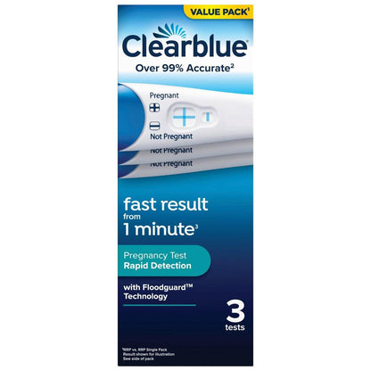 CLEARBLUE Rapid Detection Test | 1pk and 3pk